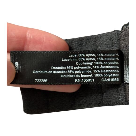 Natori 722286 Beyond Convertible Contour Underwire bra black size 36DD 36E - Picture 3 of 6